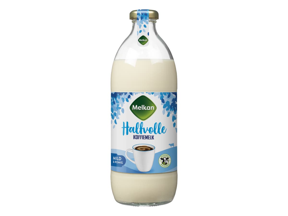 Halfvolle koffiemelk