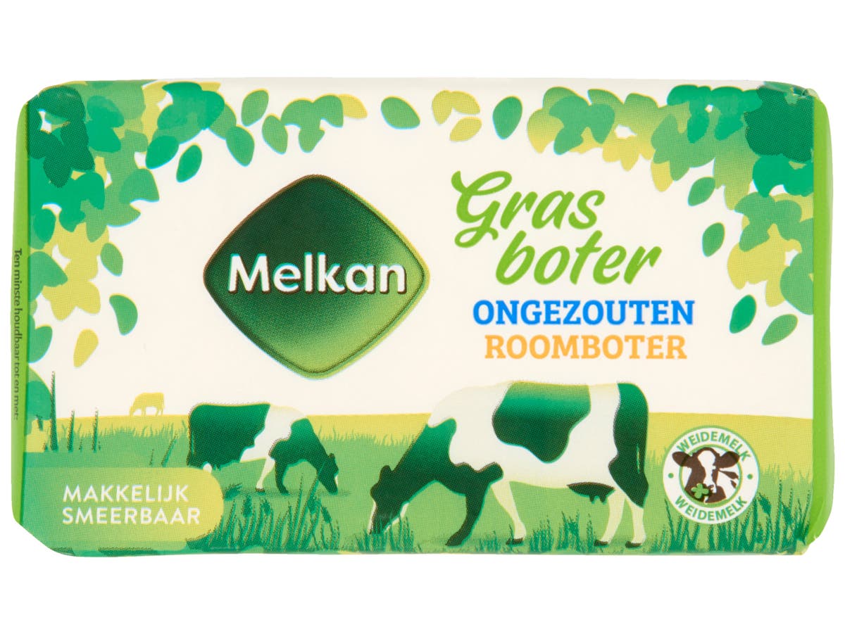 Grasboter ongezouten