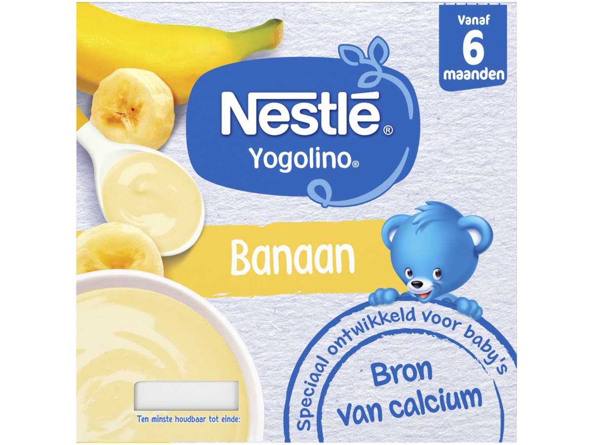 Yogolino Banaan 6+ mnd baby toetje