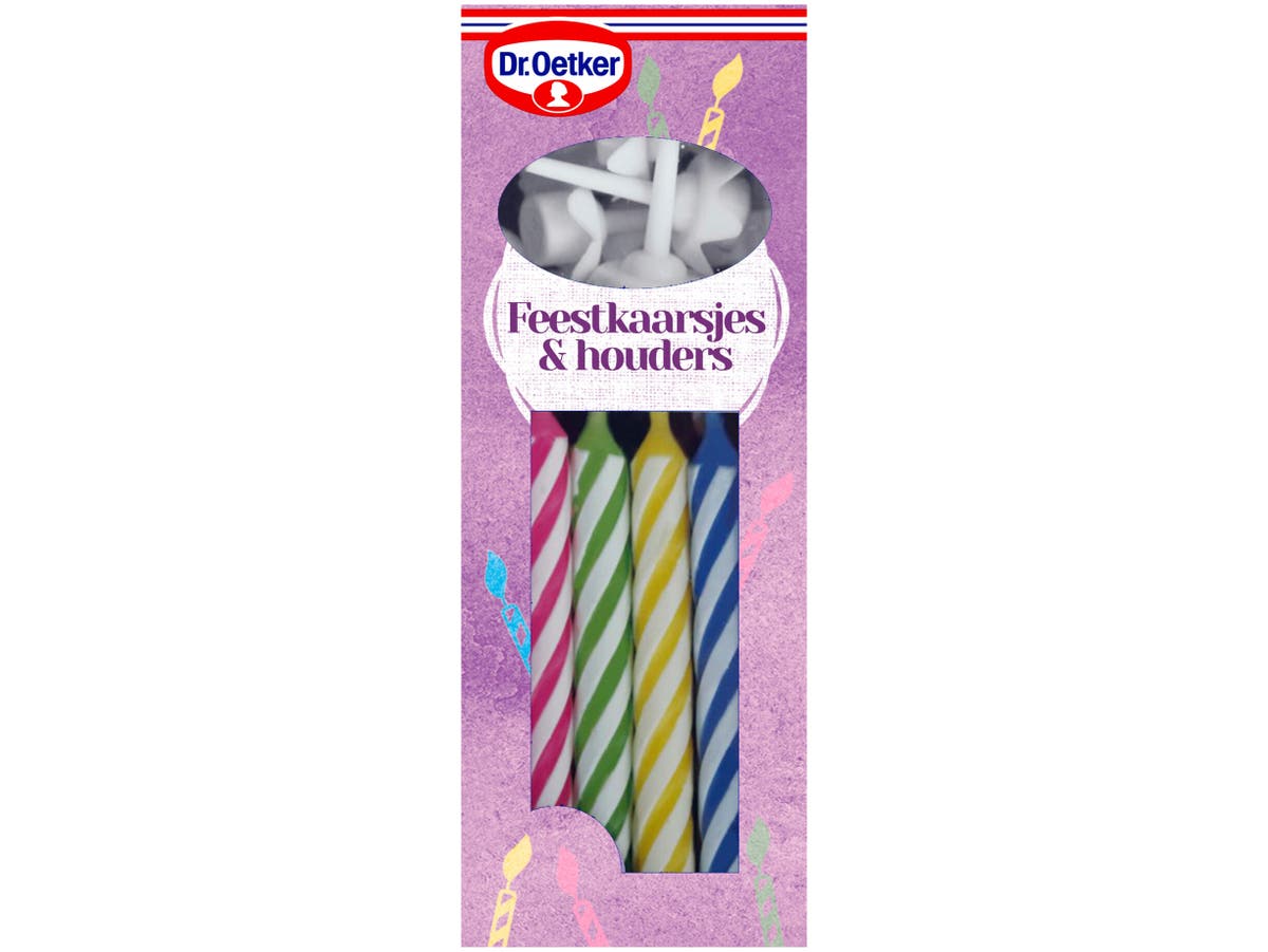 Feestkaarsjes & houders Feestkaarsjes & houders