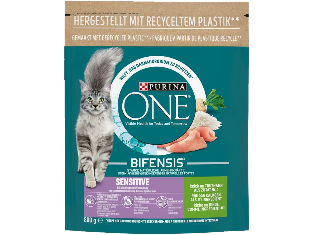 Sensitive kattenvoer rijk aan kalkoen Sensitive kattenvoer rijk aan kalkoen