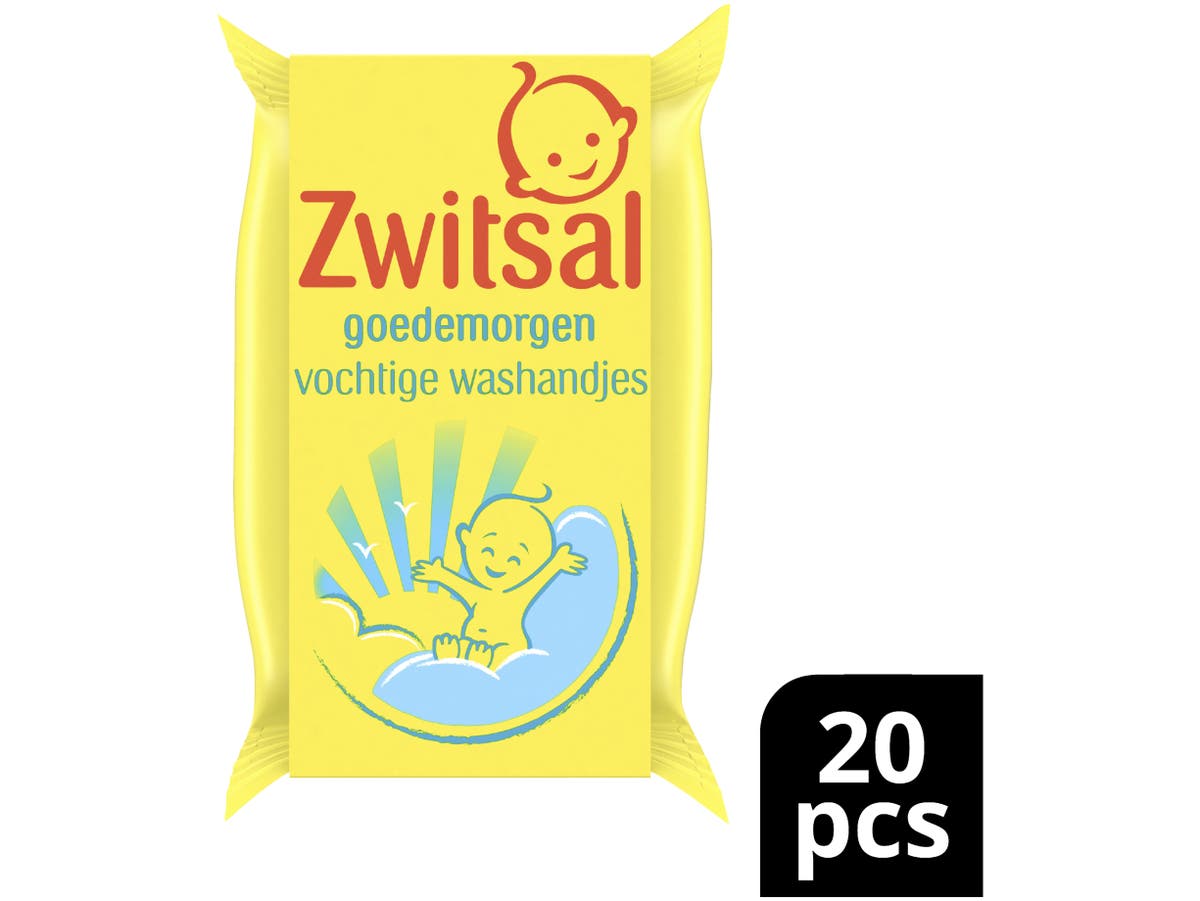 Baby goedemorgen vochtige washandjes Baby goedemorgen vochtige washandjes