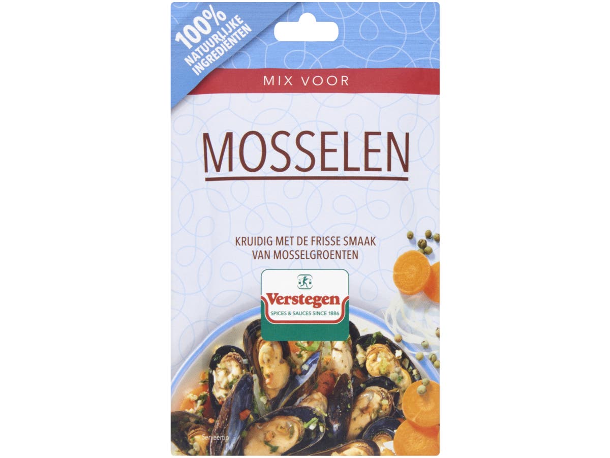 kruidenmix voor mosselen