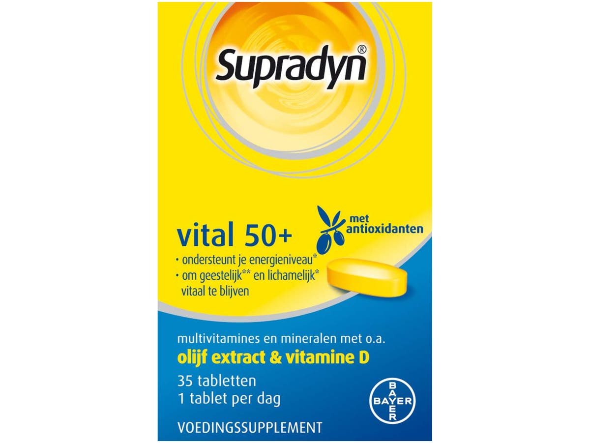 Vital 50+ multivitamine tabletten