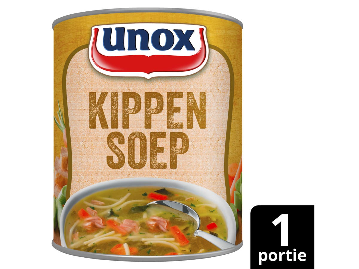 Soep in blik originele kippensoep Soep in blik originele kippensoep
