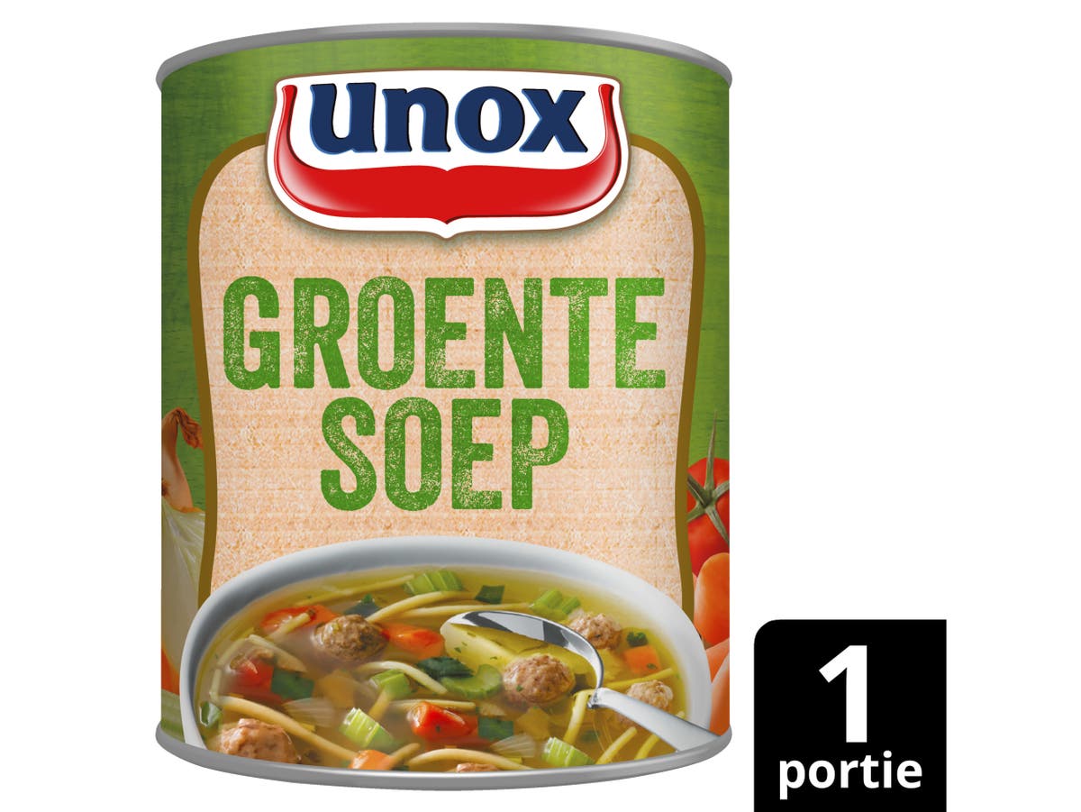 Soep in blik originele groentesoep Soep in blik originele groentesoep