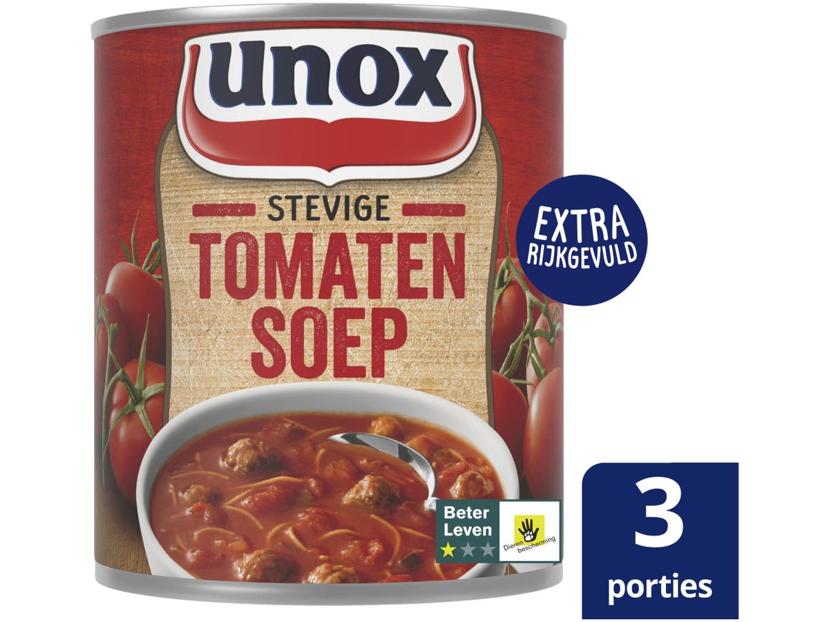 Soep in blik stevige tomatensoep Soep in blik stevige tomatensoep