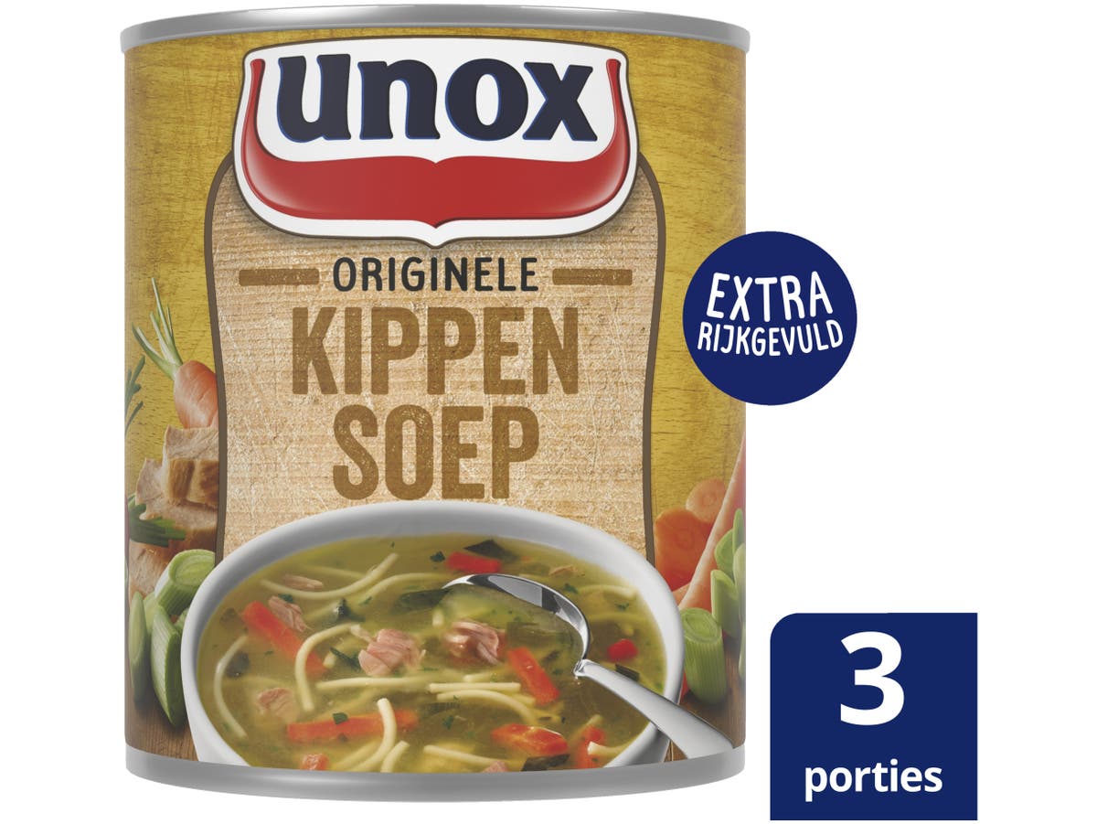 Soep in blik originele kippensoep Soep in blik originele kippensoep