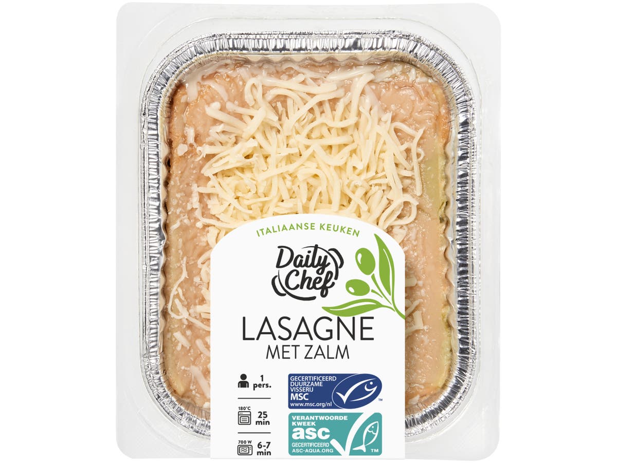 Zalmlasagne Zalmlasagne
