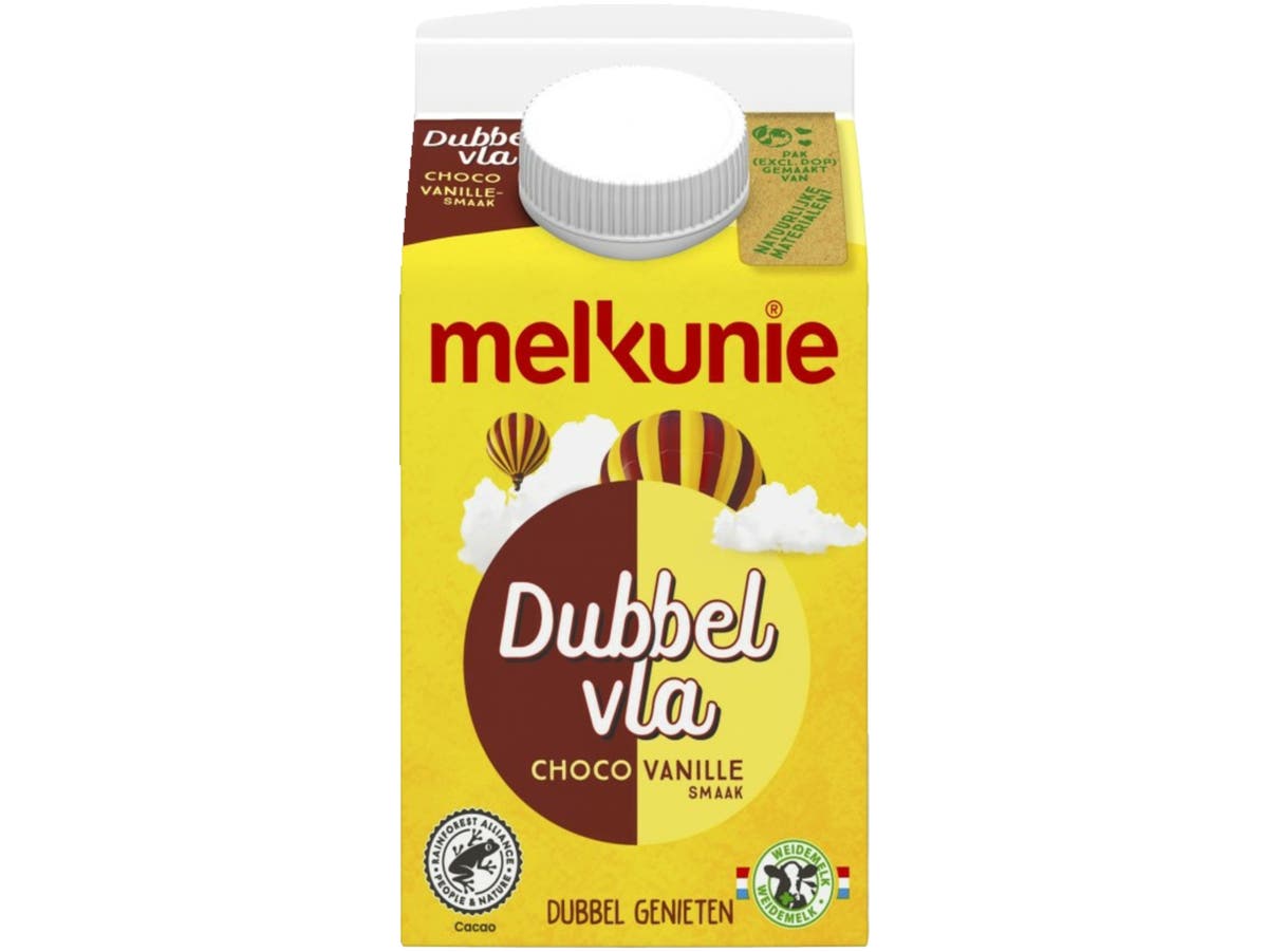 Dubbelvla Vanille Chocolade Dubbelvla Vanille Chocolade