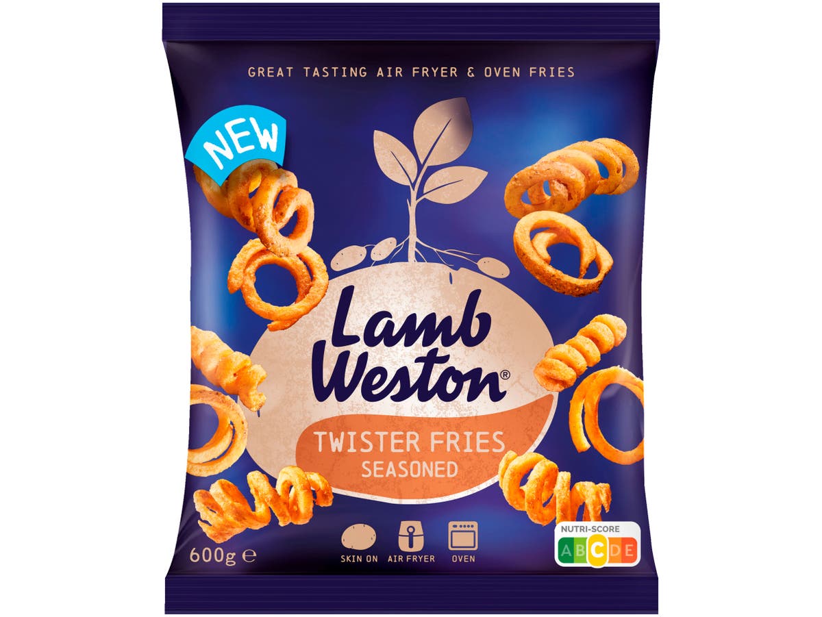Twister fries seasoned
