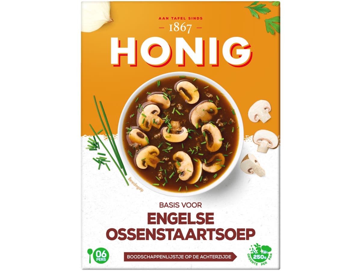 Engelse ossenstaartsoep Engelse ossenstaartsoep