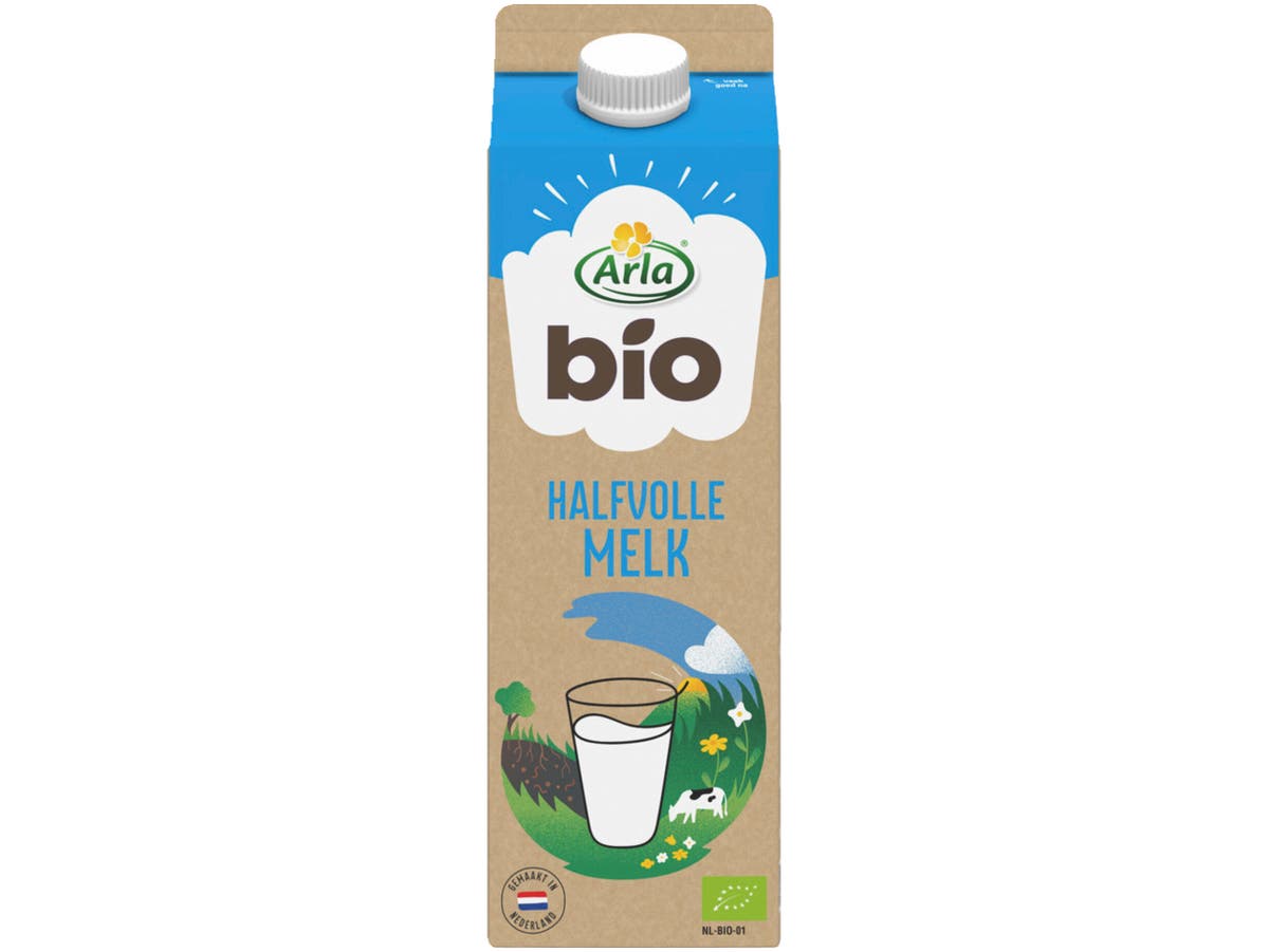 Biologisch halfvolle melk Biologisch halfvolle melk