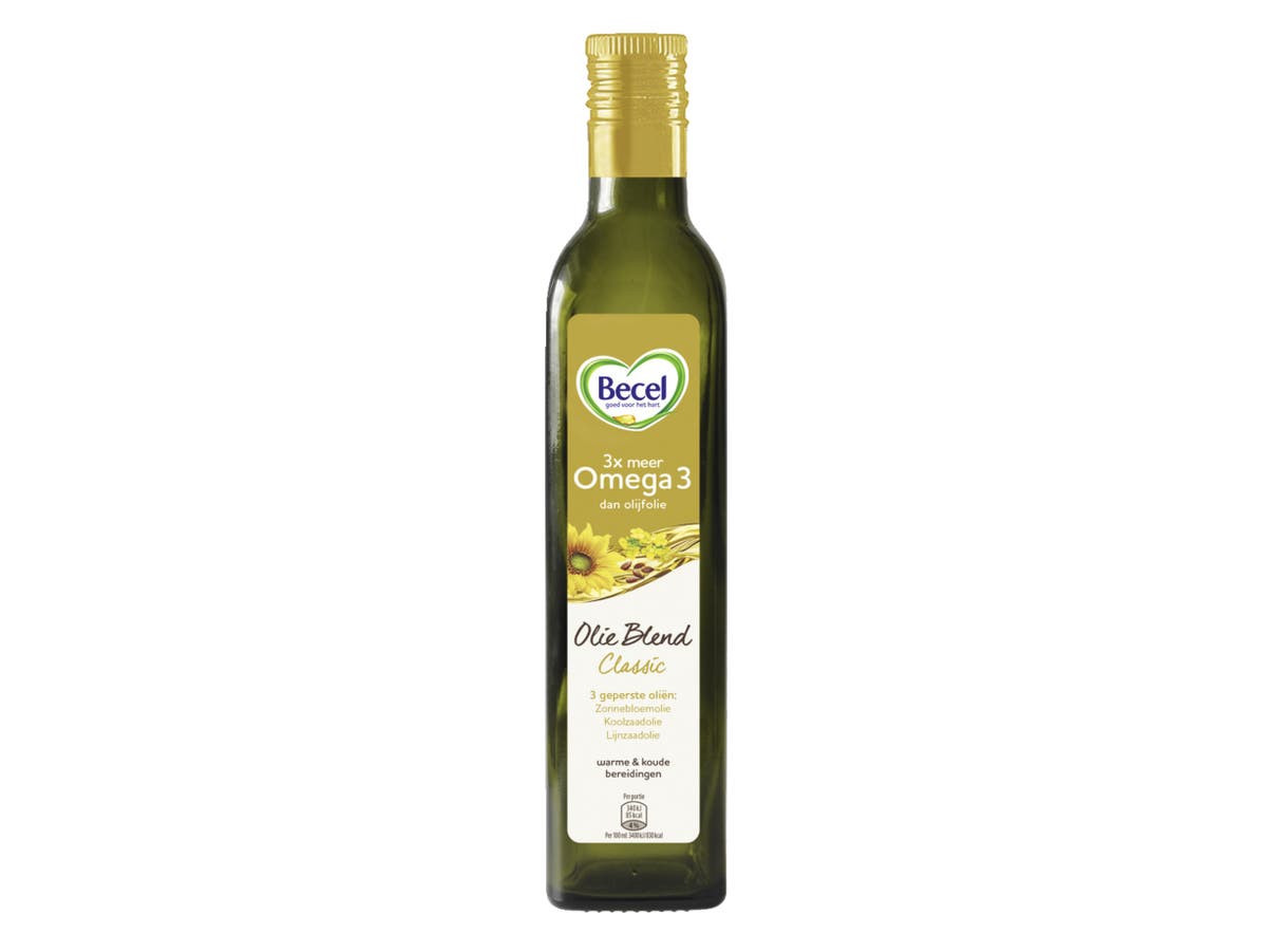 Olie blend met olijfolie vegan met omega 3 500ml Olie blend met olijfolie vegan met omega 3 500ml
