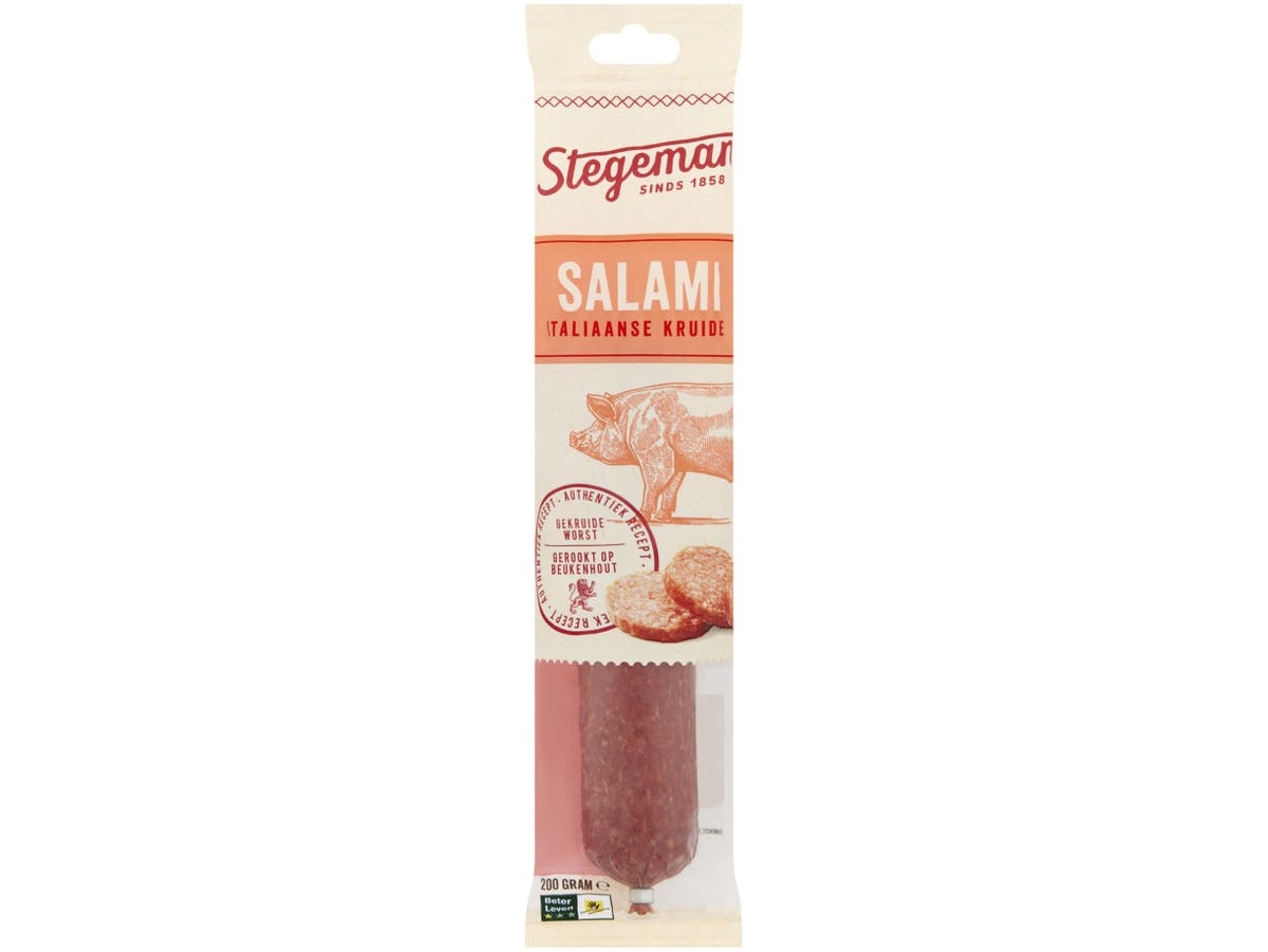 Italiaans gekruide salami