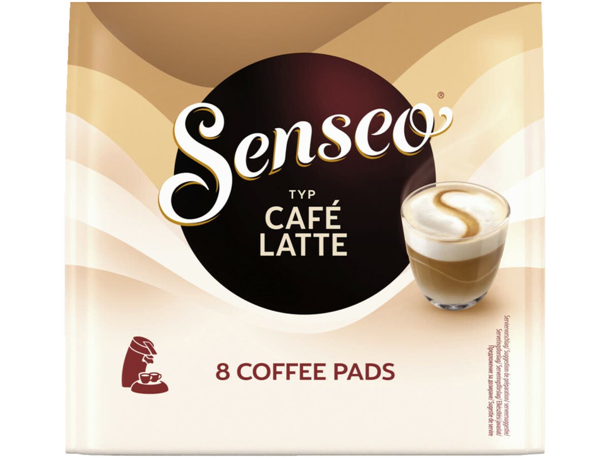 Café latte koffiepads Café latte koffiepads