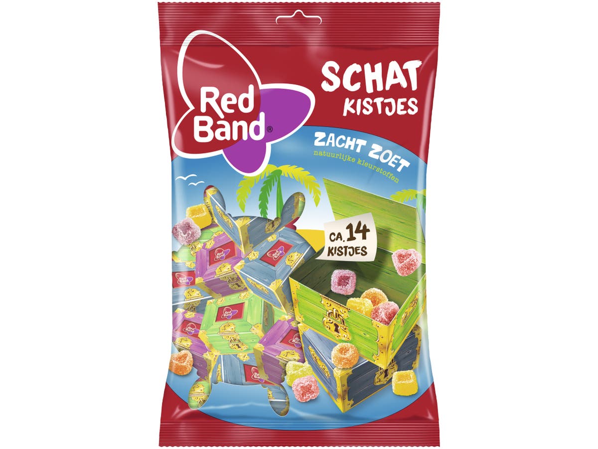 Schatkistjes snoep uitdeelverpakking