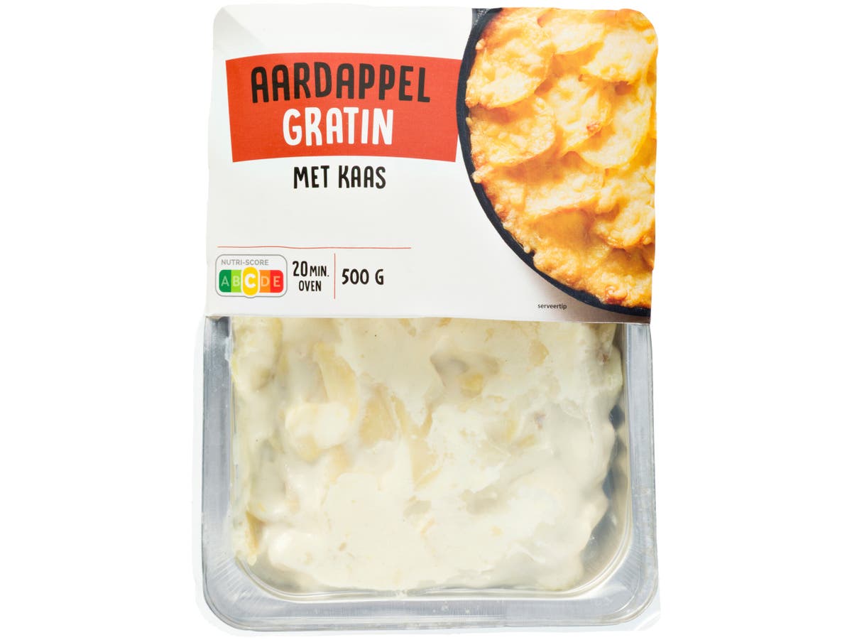 Gratin naturel met kaas