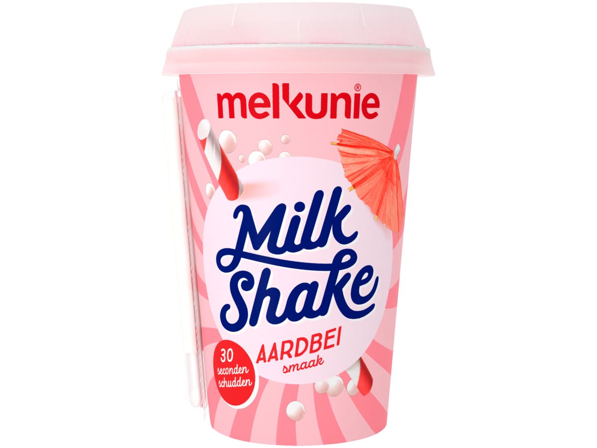 Milkshake aardbei Milkshake aardbei