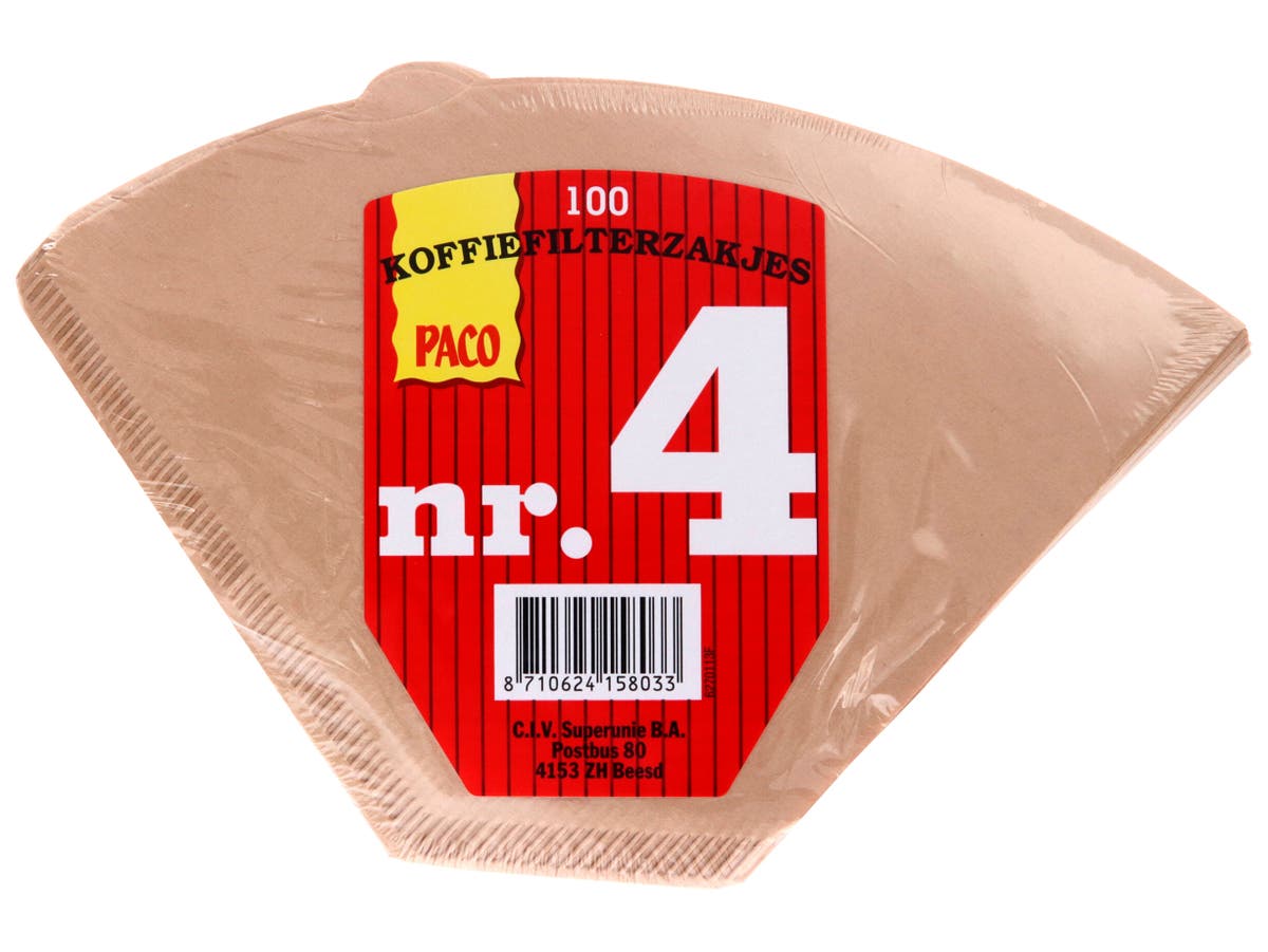 Koffiefilterzakjes nr. 4
