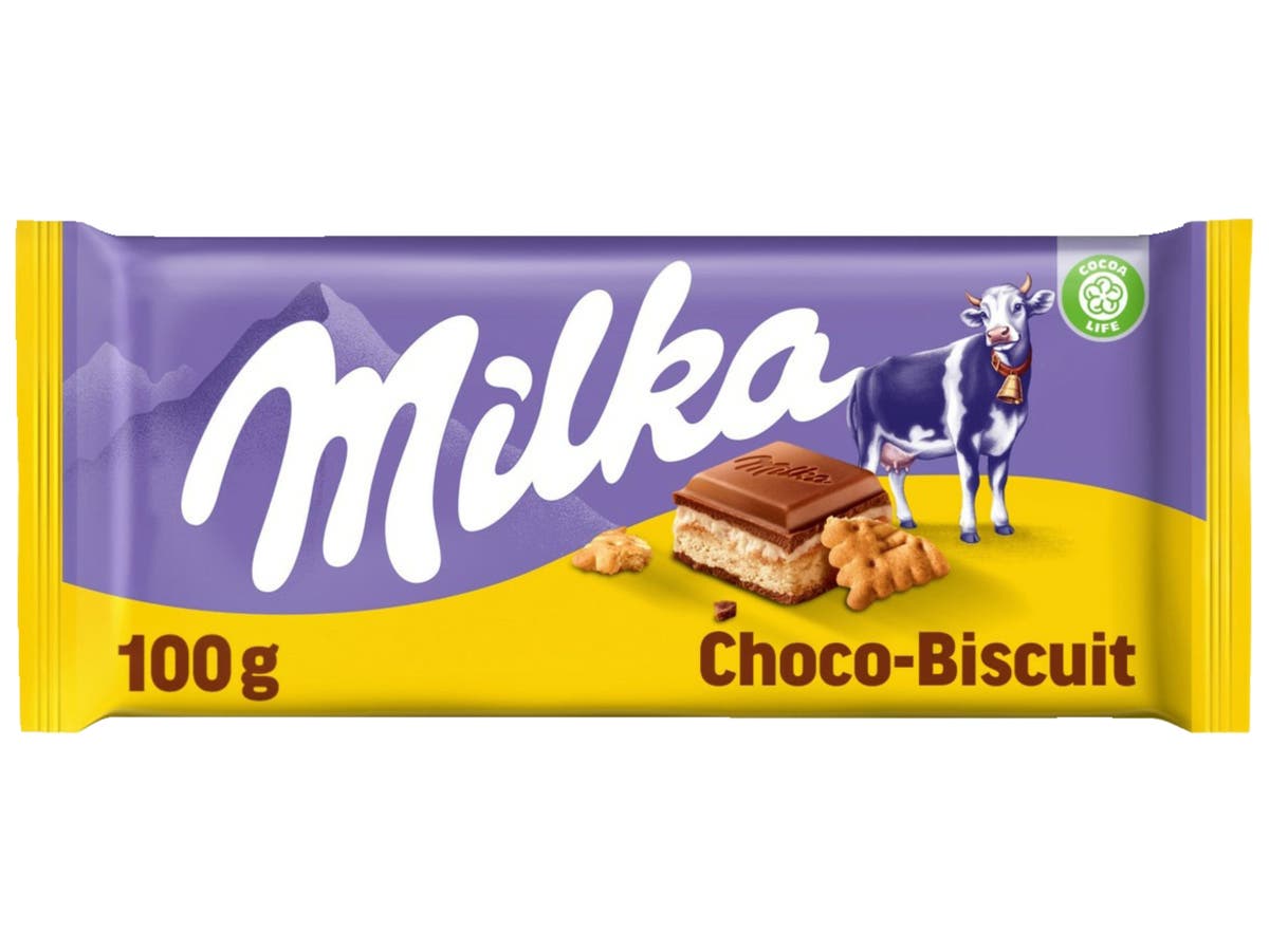 Chocoladereep choco-biscuit Chocoladereep choco-biscuit