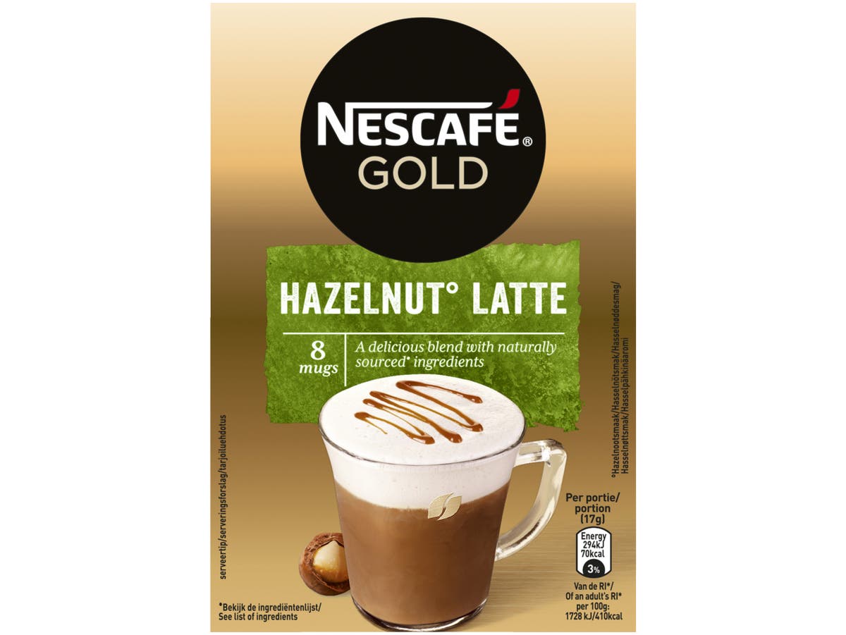 Latte hazelnoot Latte hazelnoot