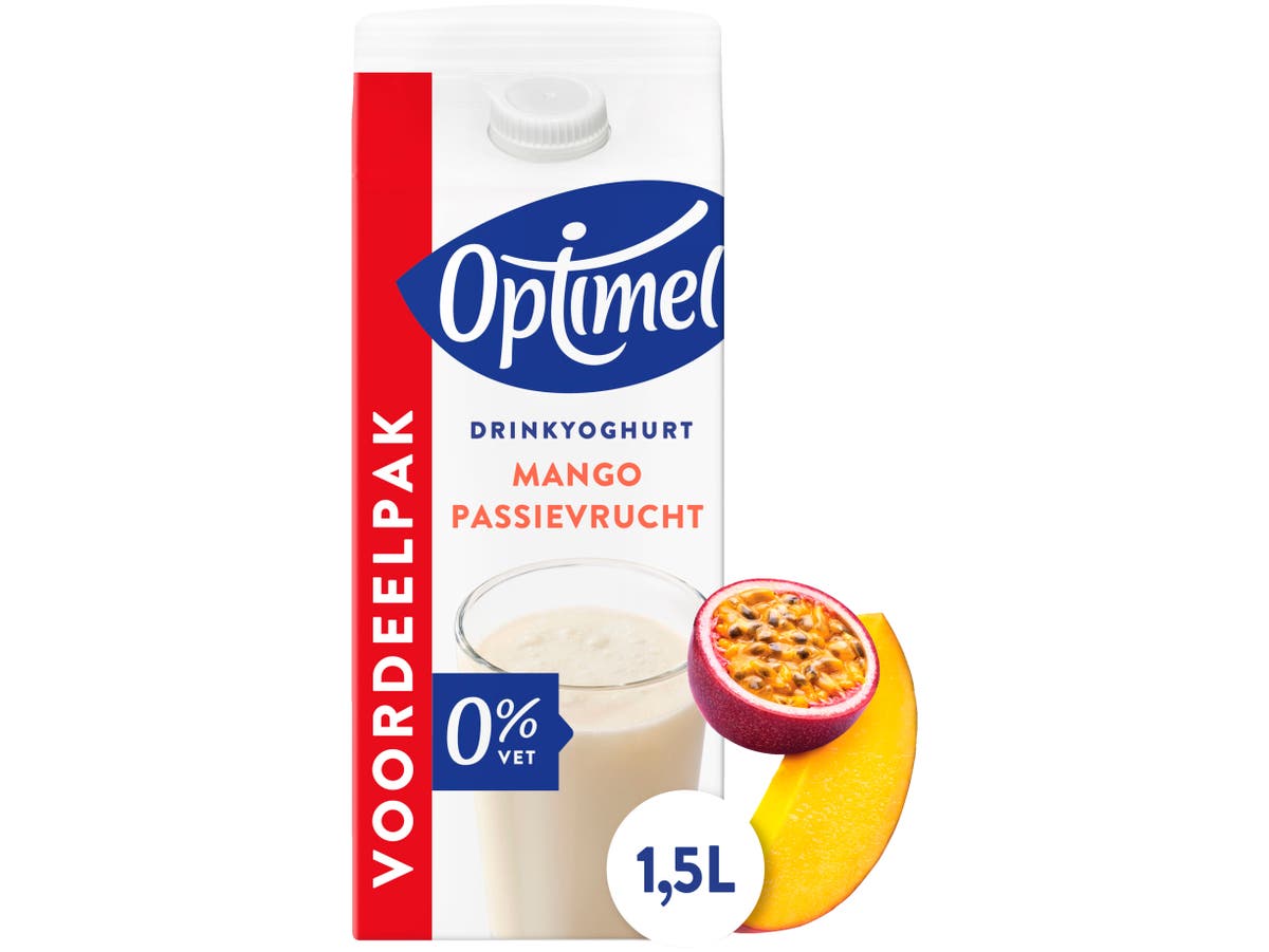 Drinkyoghurt mango passievrucht 0% vet Drinkyoghurt mango passievrucht 0% vet