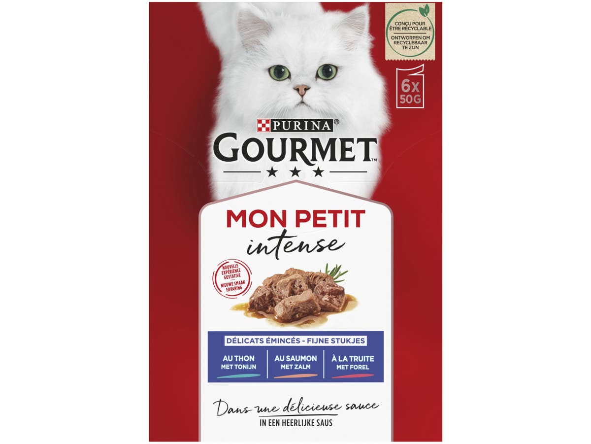 Mon Petit Intense kattenvoer vis