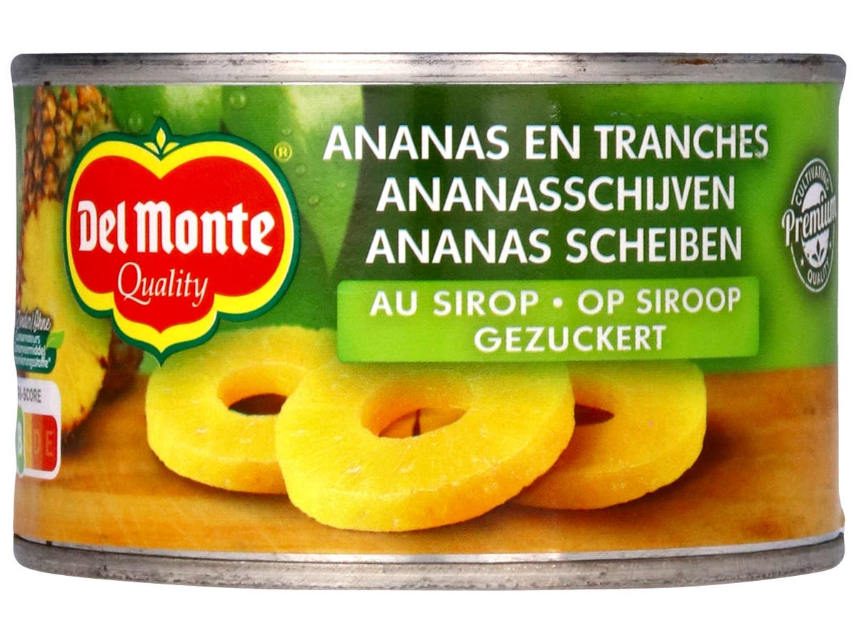 Ananasschijven op lichte siroop Ananasschijven op lichte siroop