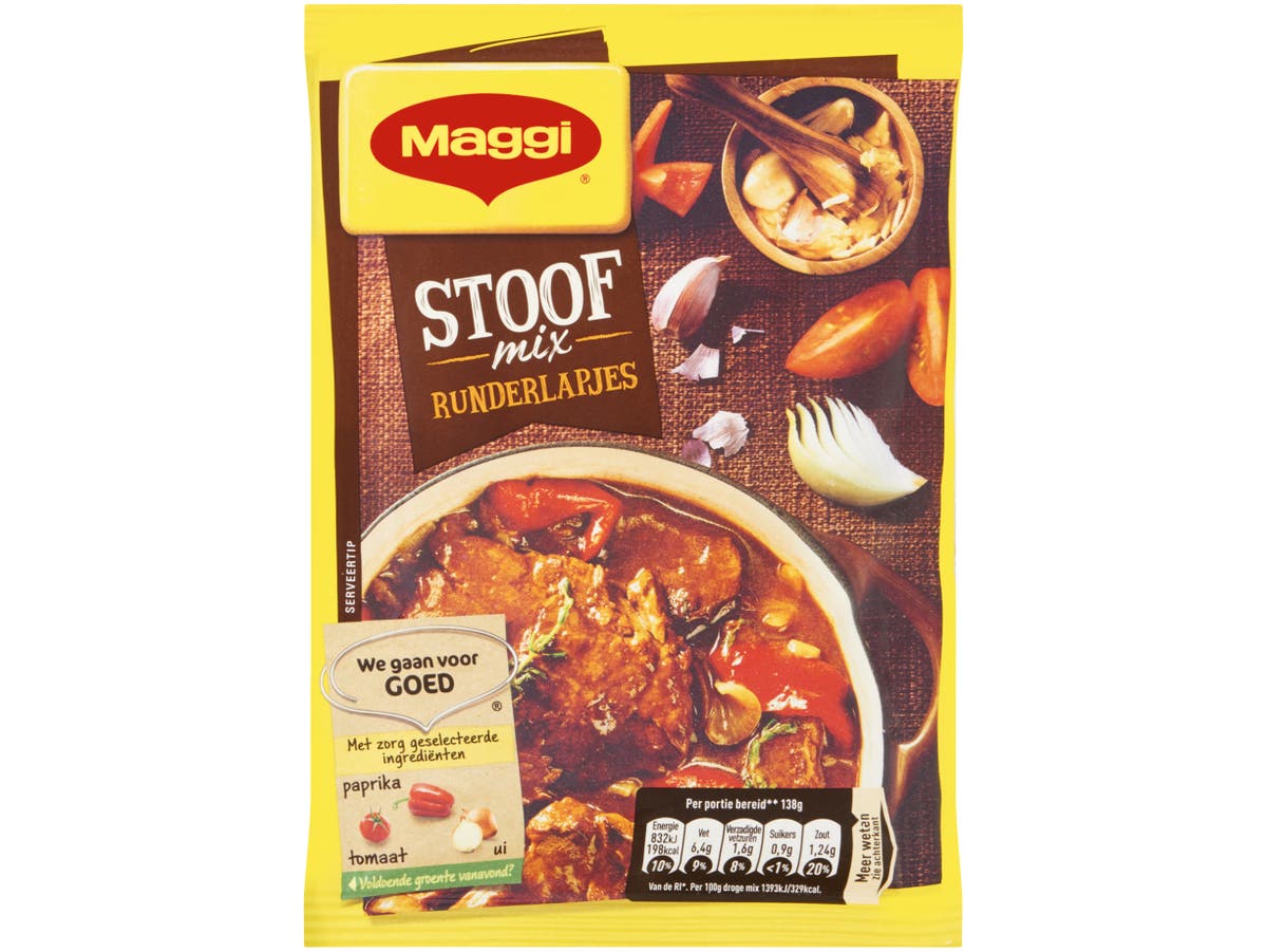 Stoofmix voor runderlapjes