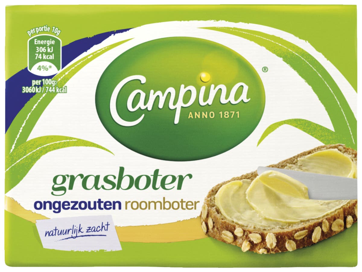 Botergoud Ongezouten grasboter Wikkel