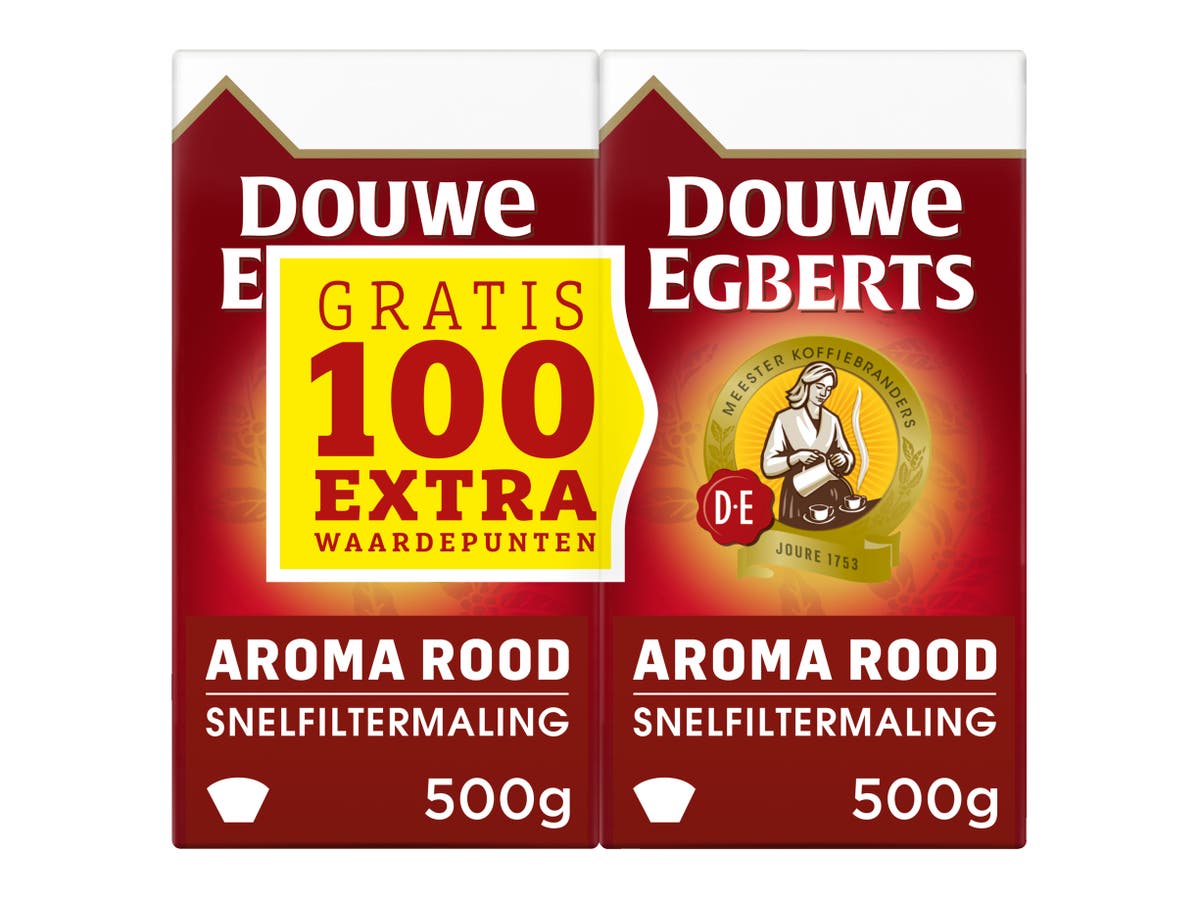 Aroma rood filterkoffie dubbelpak