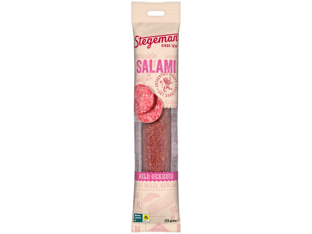Mild gekruide salami