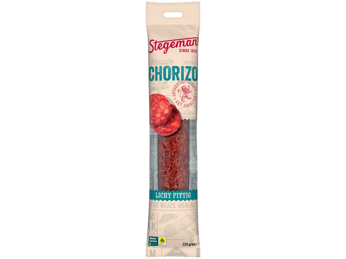 Licht pittige chorizo