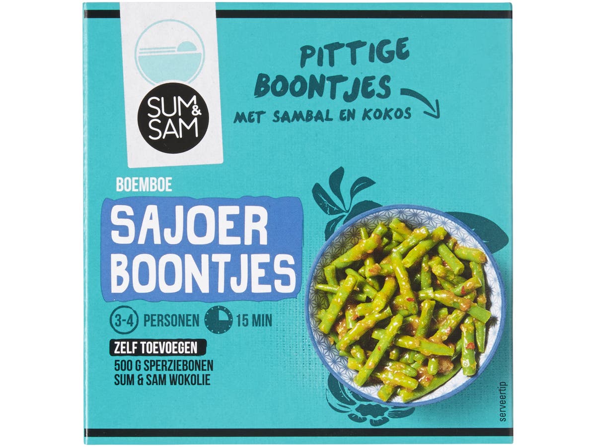 Boemboe sajoer boontjes Boemboe sajoer boontjes
