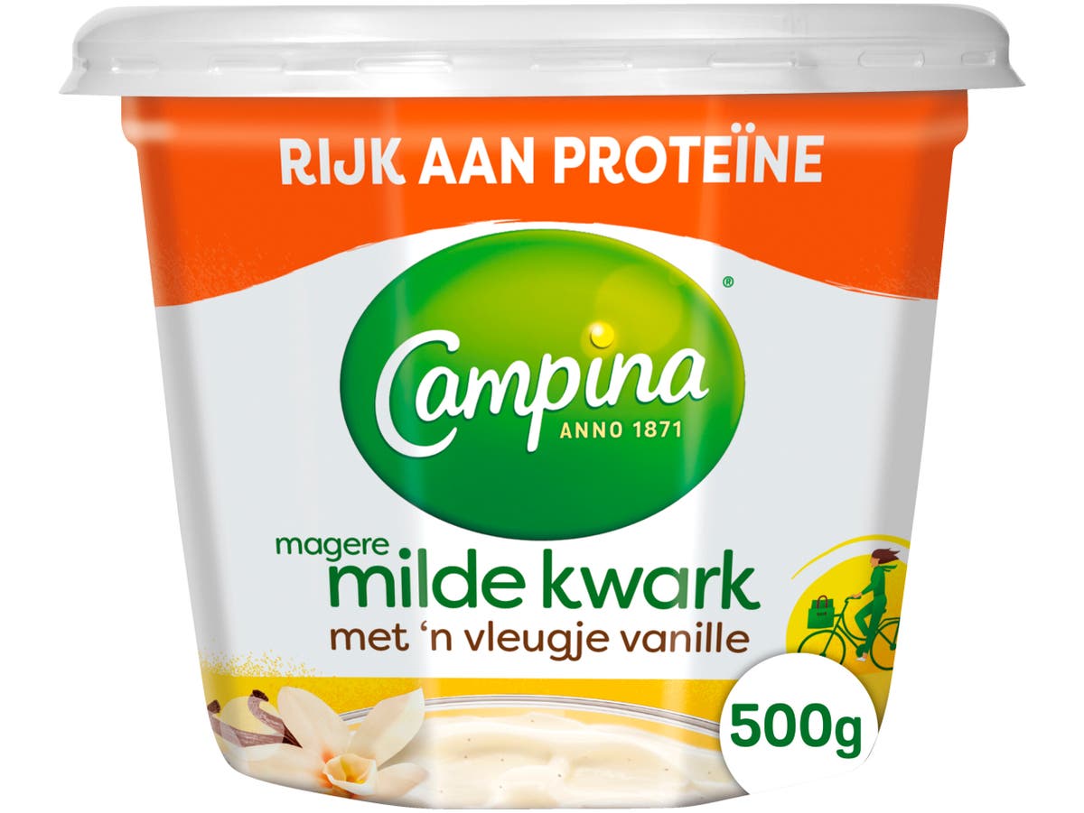 magere kwark met een vleugje vanille magere kwark met een vleugje vanille