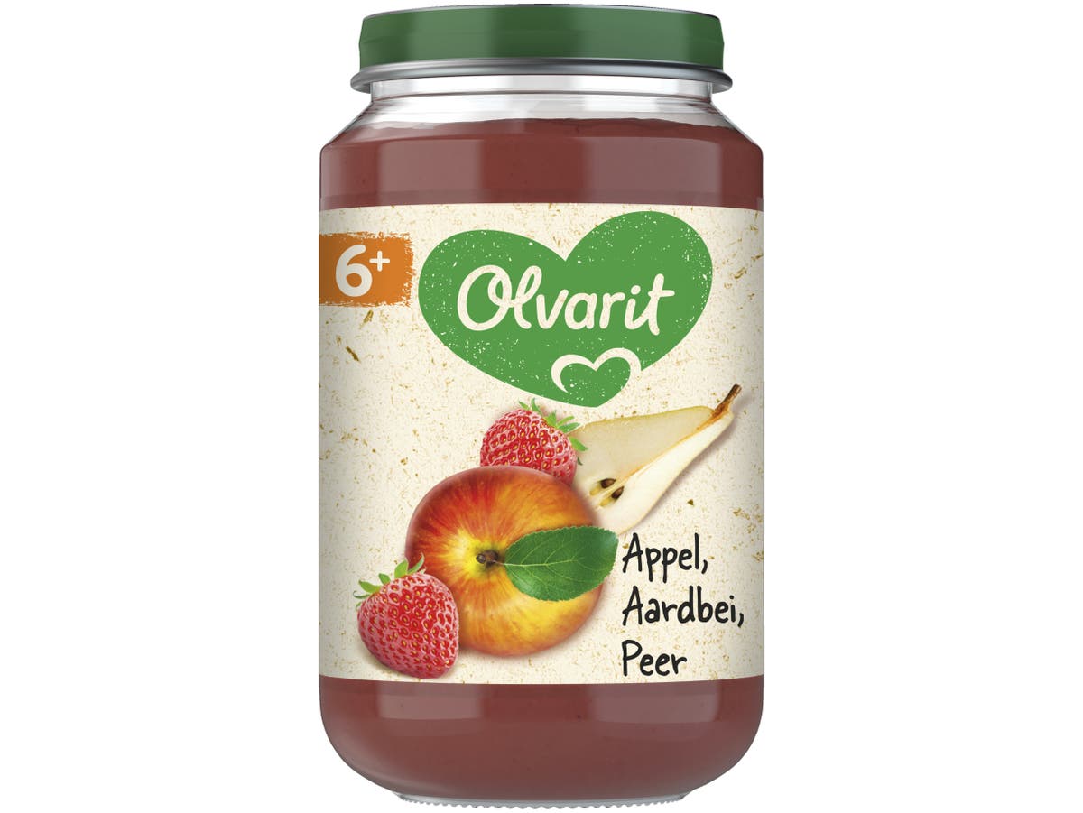 6+ Maanden Appel Aardbei Peer 6+ Maanden Appel Aardbei Peer