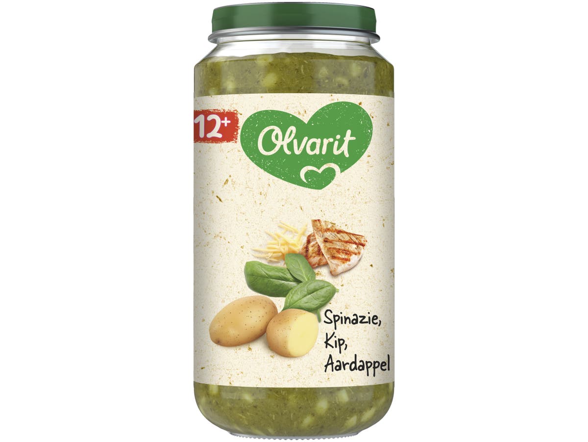 12+ Maanden Spinazie Kip Aardappel 12+ Maanden Spinazie Kip Aardappel