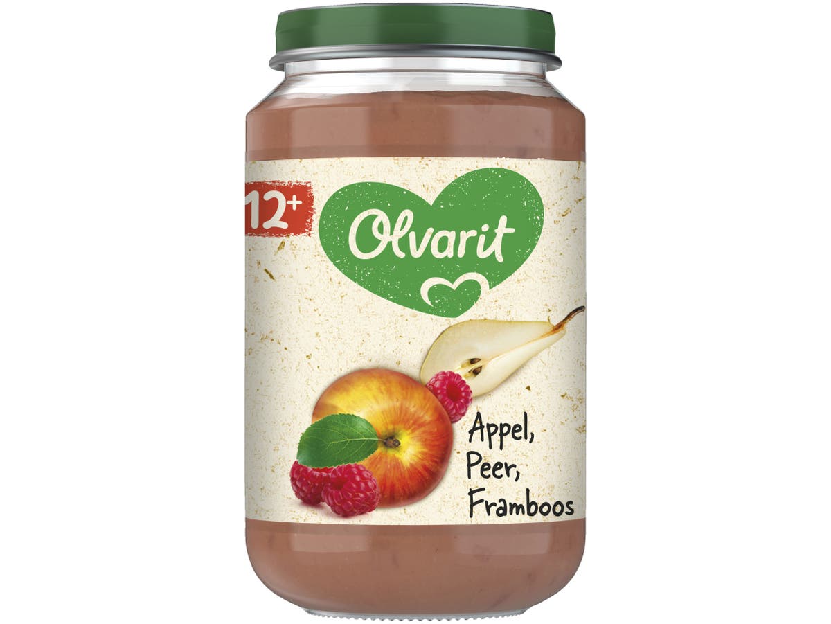 12+ Maanden Appel Peer Framboos 12+ Maanden Appel Peer Framboos