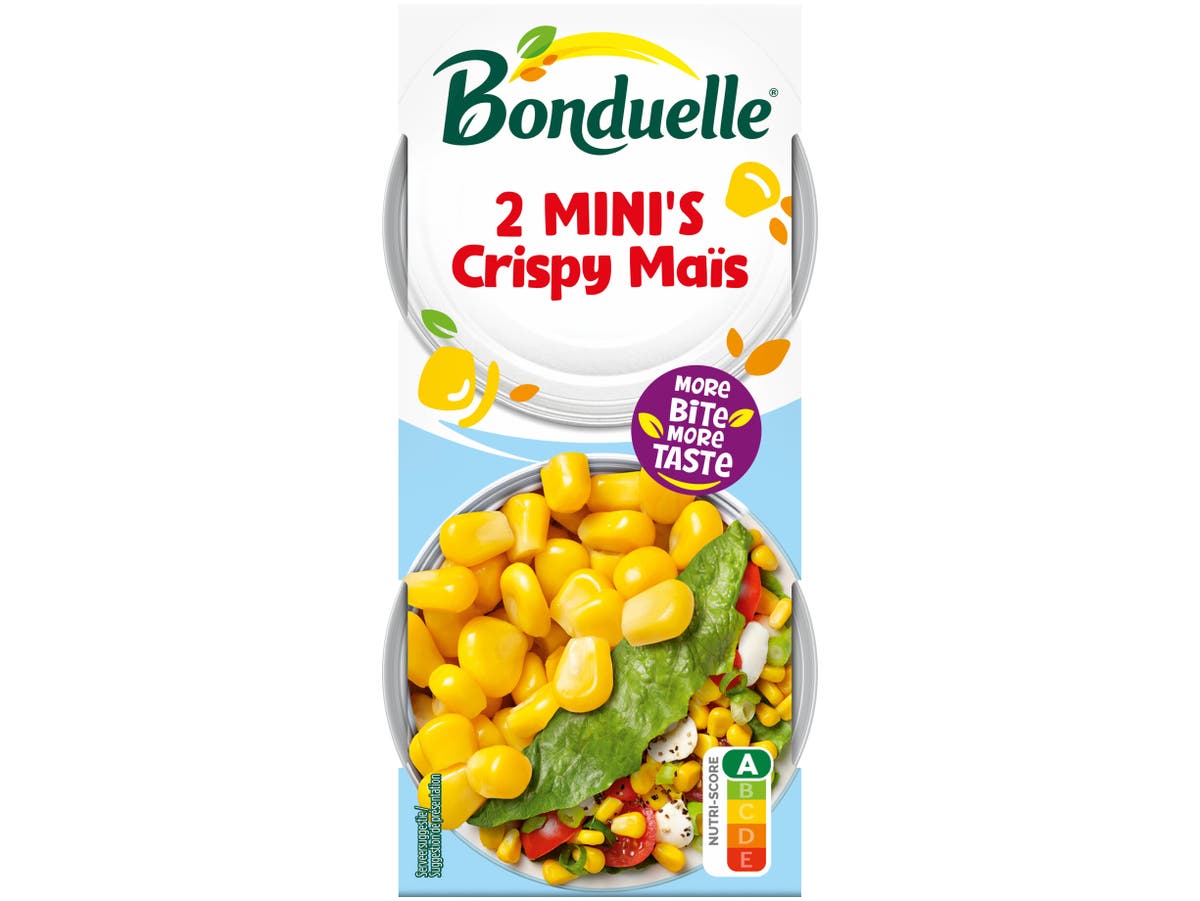 Crispy maïs - 2 mini's voor salades Crispy maïs - 2 mini's voor salades