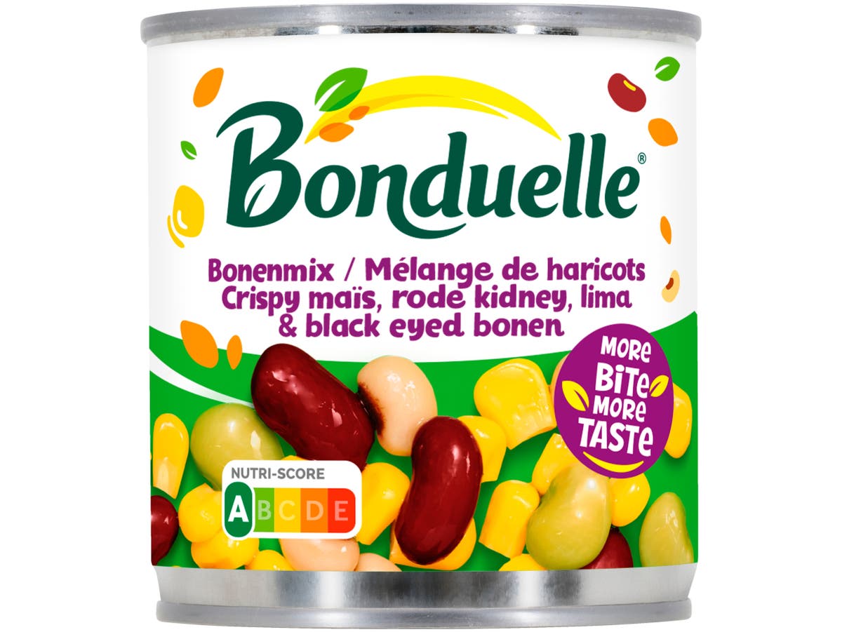Bonenmix met crispy maïs