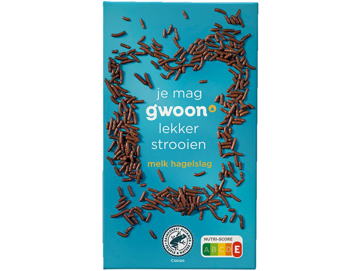Chocoladehagel melk Chocoladehagel melk