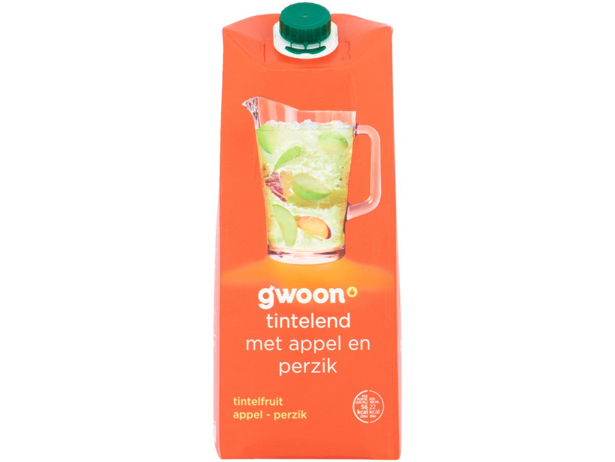 Tintelfruit appel perzik Tintelfruit appel perzik