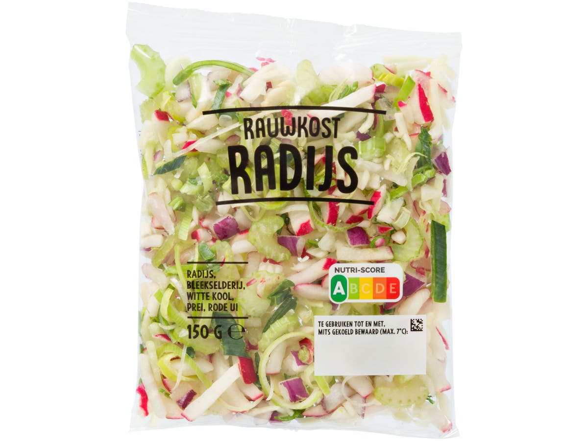 Rauwkost radijs pittig Rauwkost radijs pittig