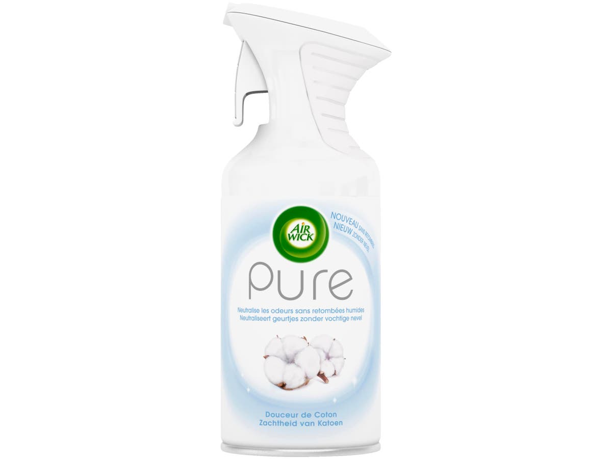 Pure luchtverfrisser spray - zachtheid van katoen - luchtver Pure luchtverfrisser spray - zachtheid van katoen - luchtver