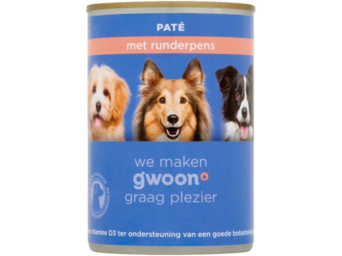 paté met kalfspens- adult hond paté met kalfspens- adult hond