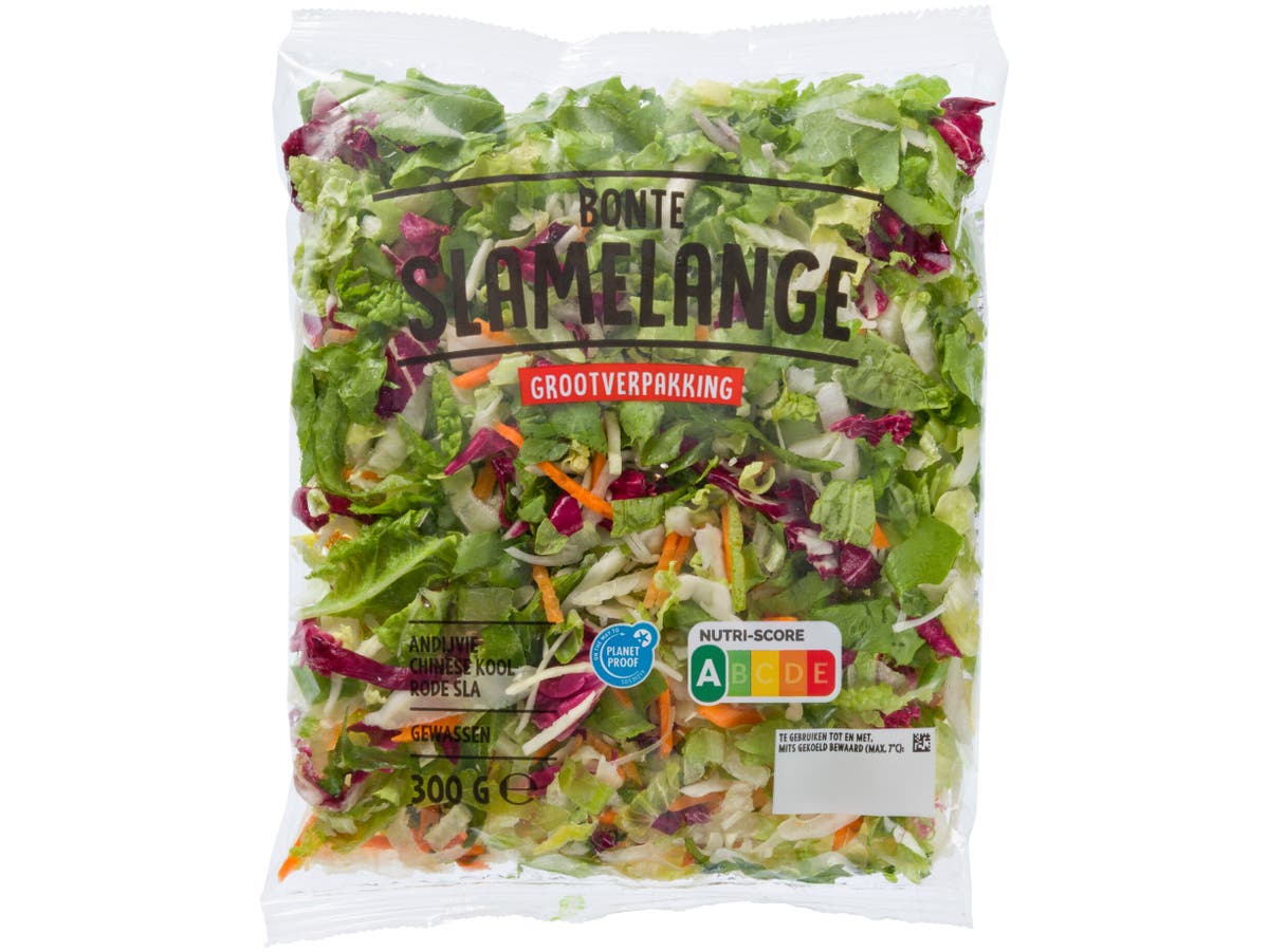 Bonte slamelange