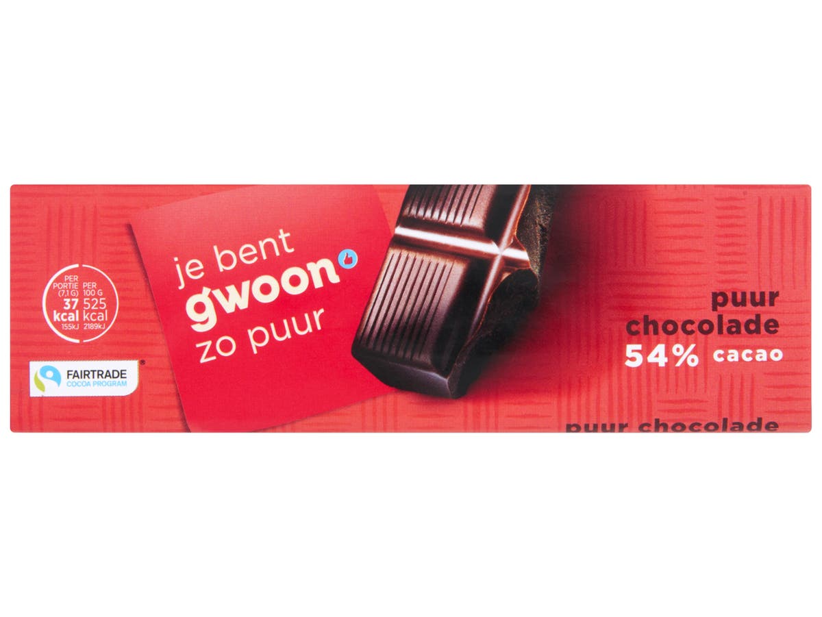 Chocoladereep puur Chocoladereep puur
