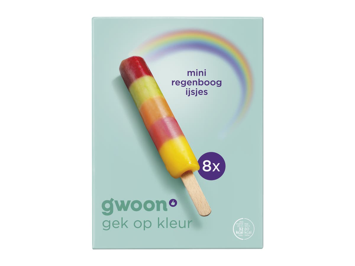 Mini regenboogijsjes Mini regenboogijsjes