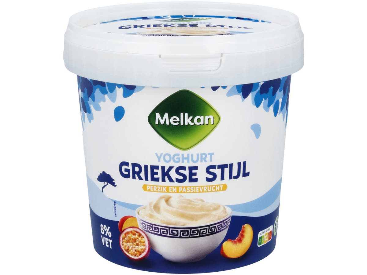 Yoghurt Griekse stijl perzik
